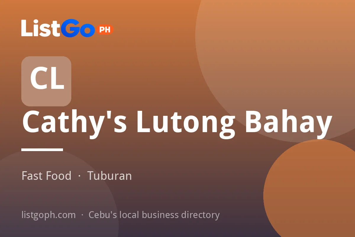 Cathy's Lutong Bahay