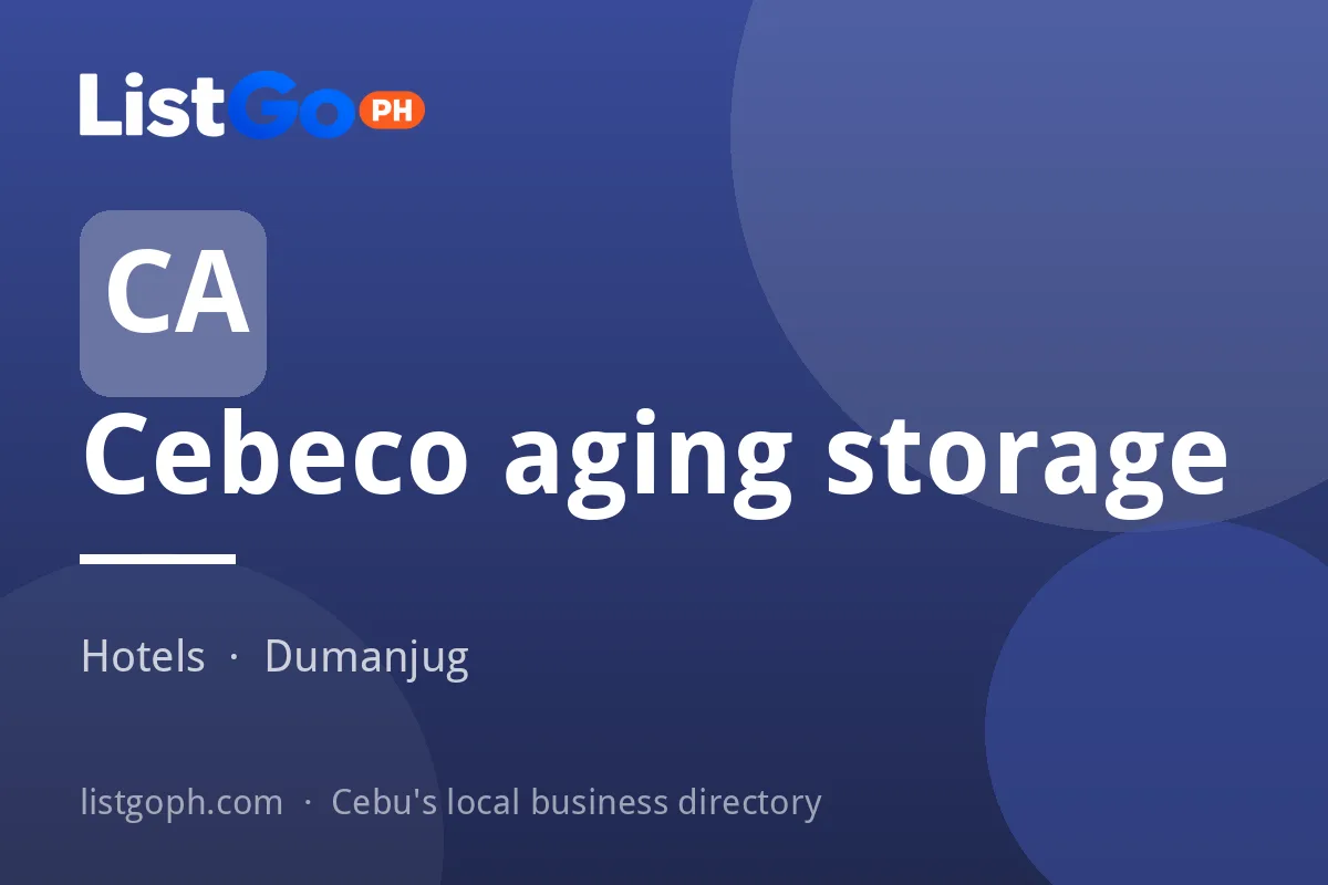 Cebeco aging storage