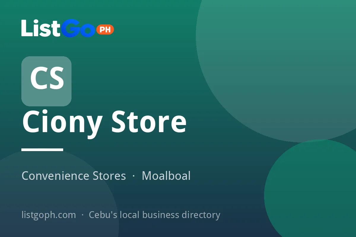 Ciony Store