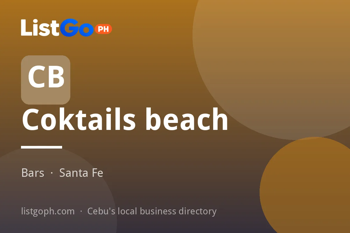 Coktails beach
