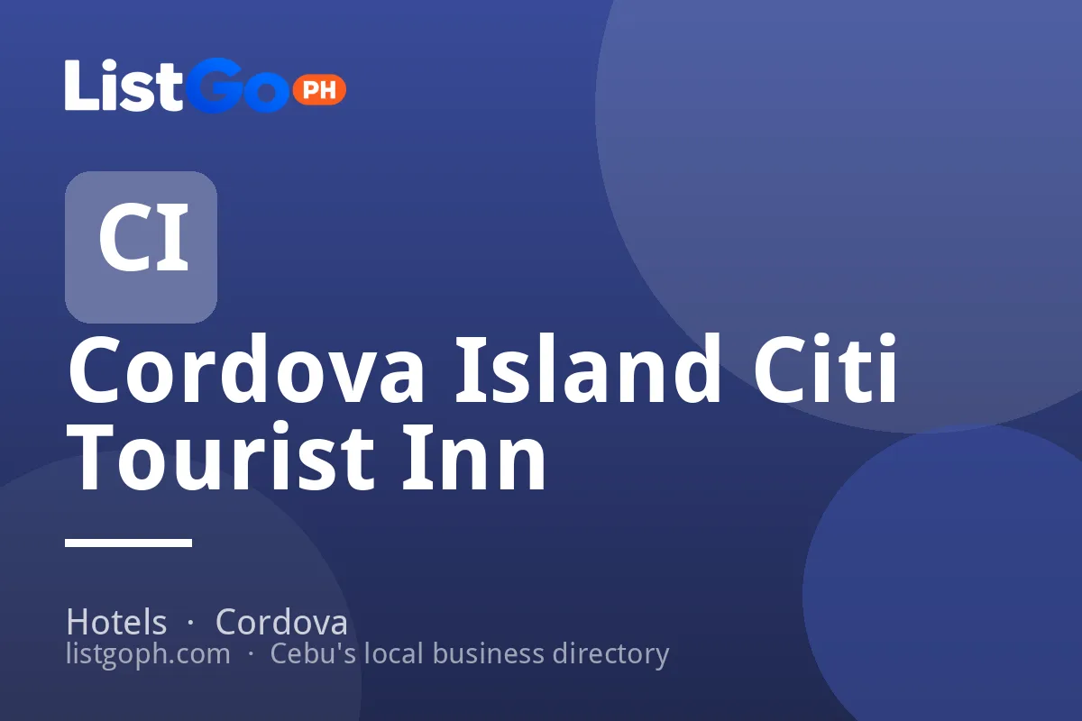 Cordova Island Citi Tourist Inn
