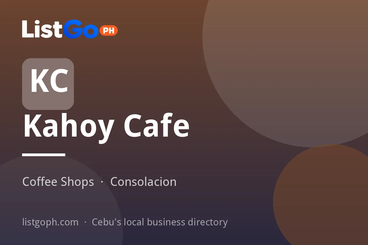 Kahoy Cafe