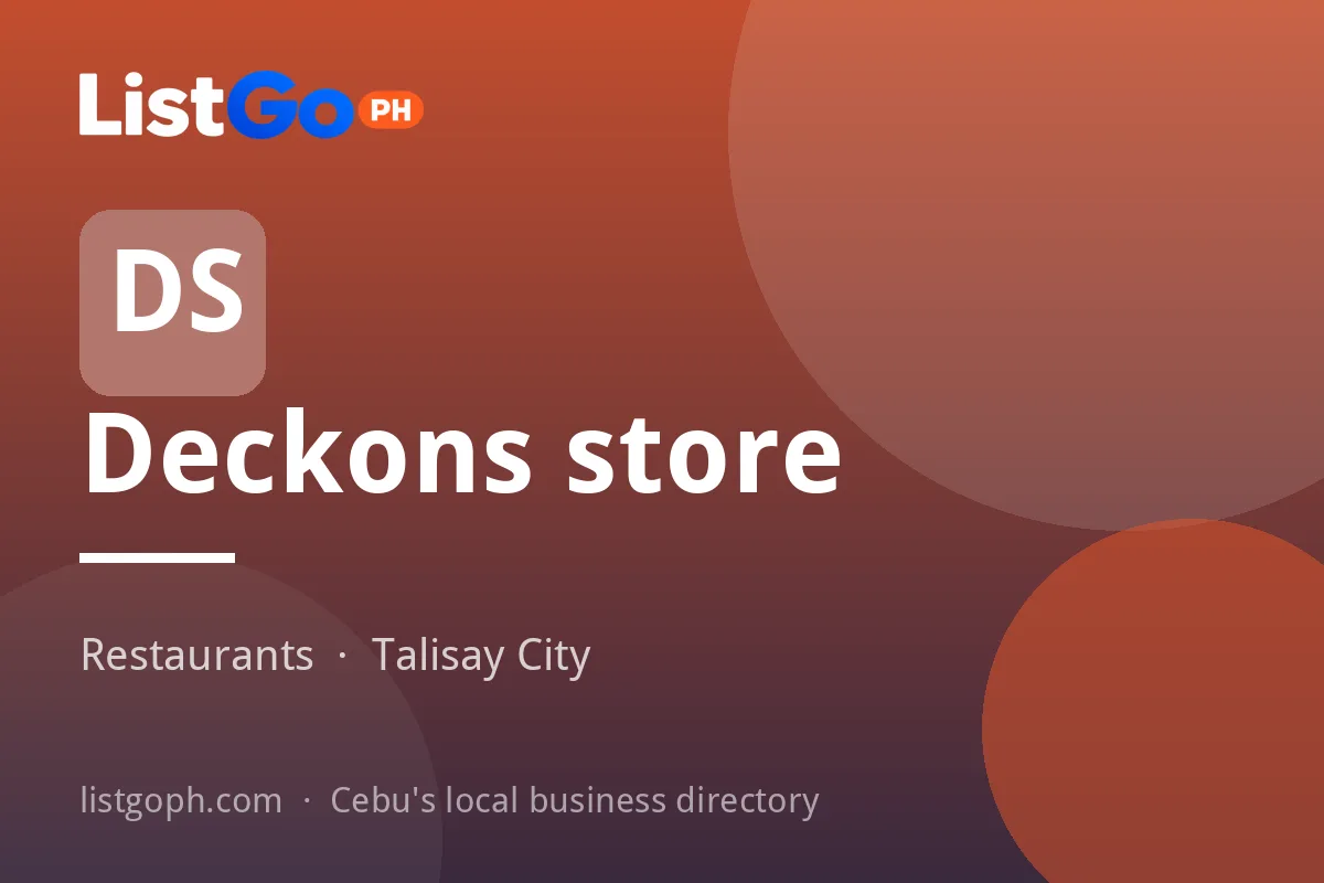 Deckons store