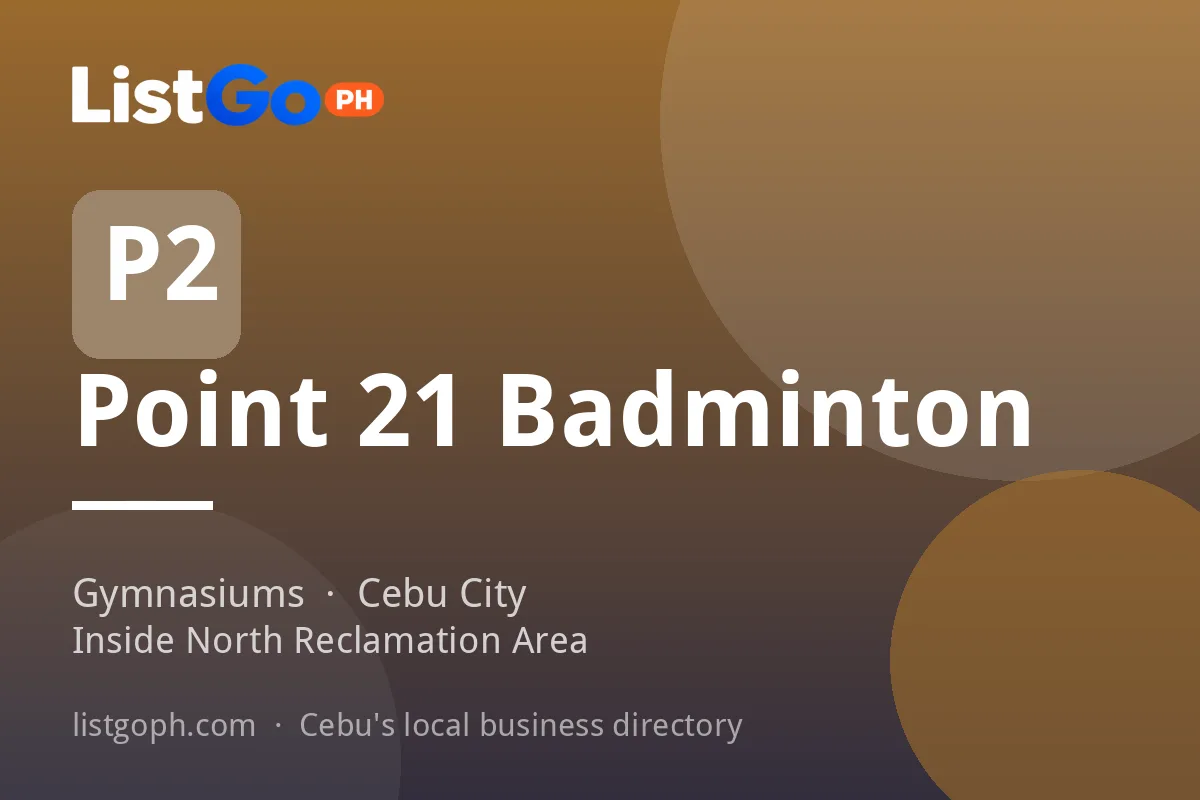 Point 21 Badminton
