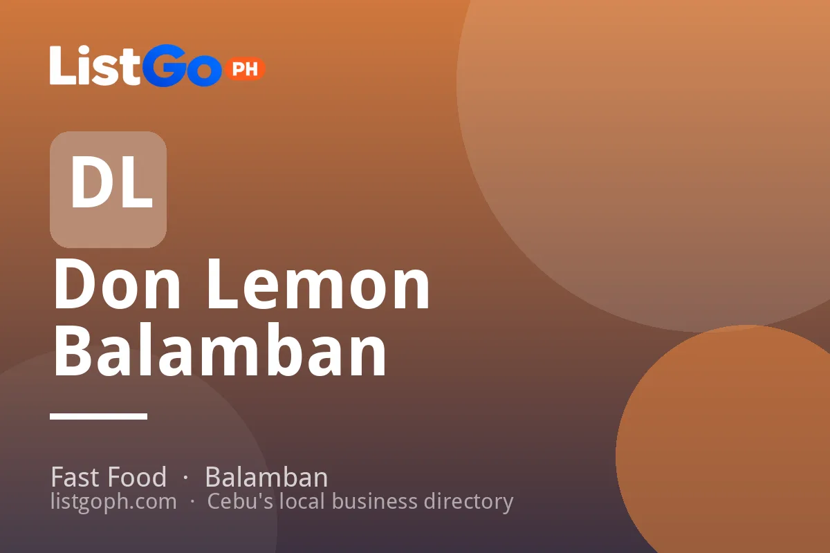Don Lemon Balamban