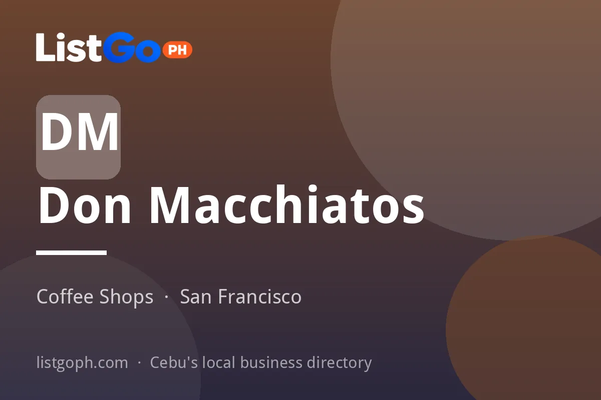 Don Macchiatos