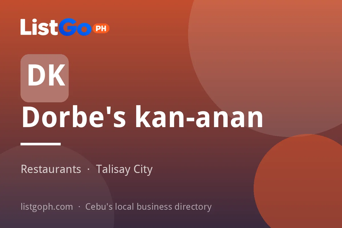 Dorbe's kan-anan