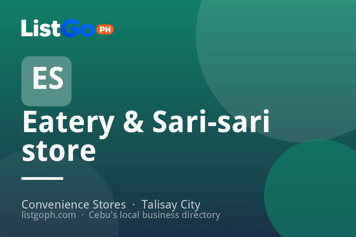Eatery & Sari-sari store