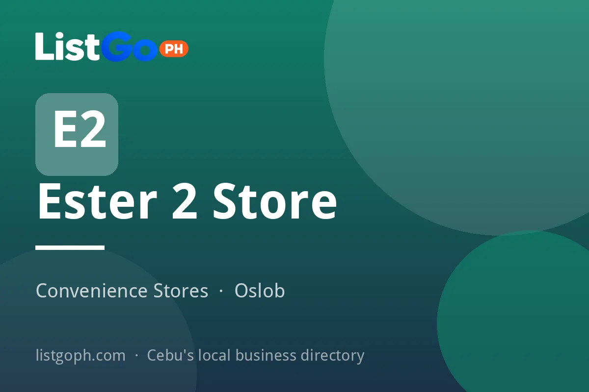 Ester 2 Store