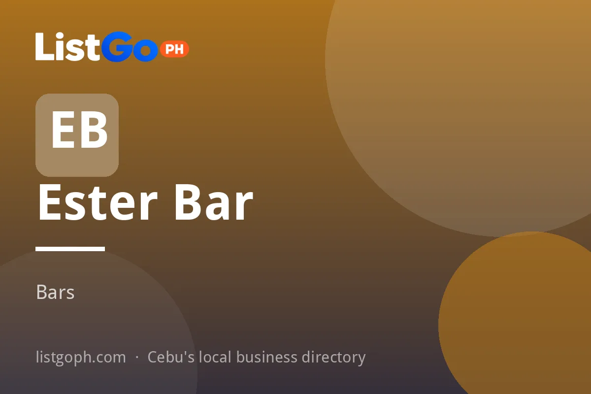 Ester Bar