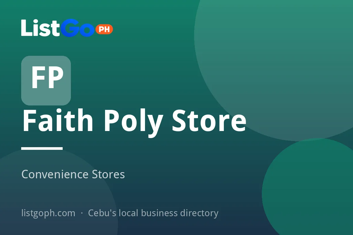 Faith Poly Store