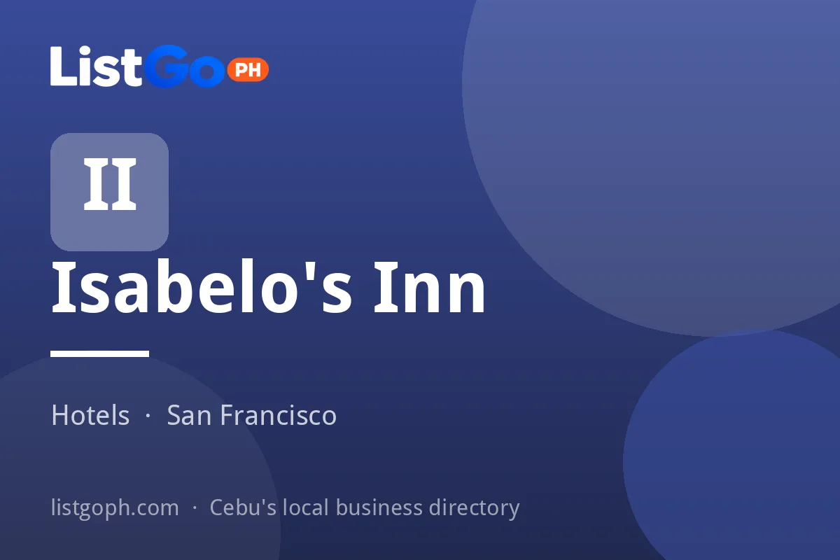 Isabelo's Inn