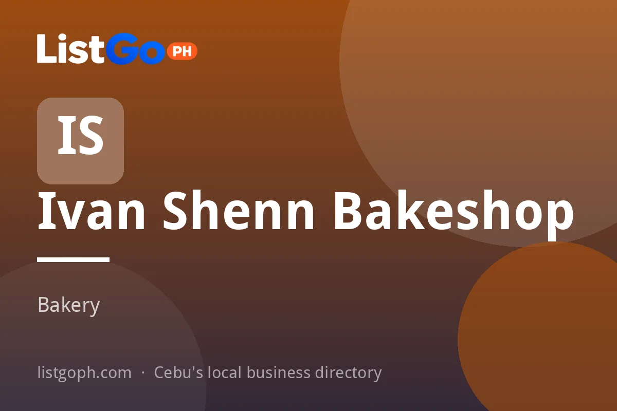 Ivan Shenn Bakeshop