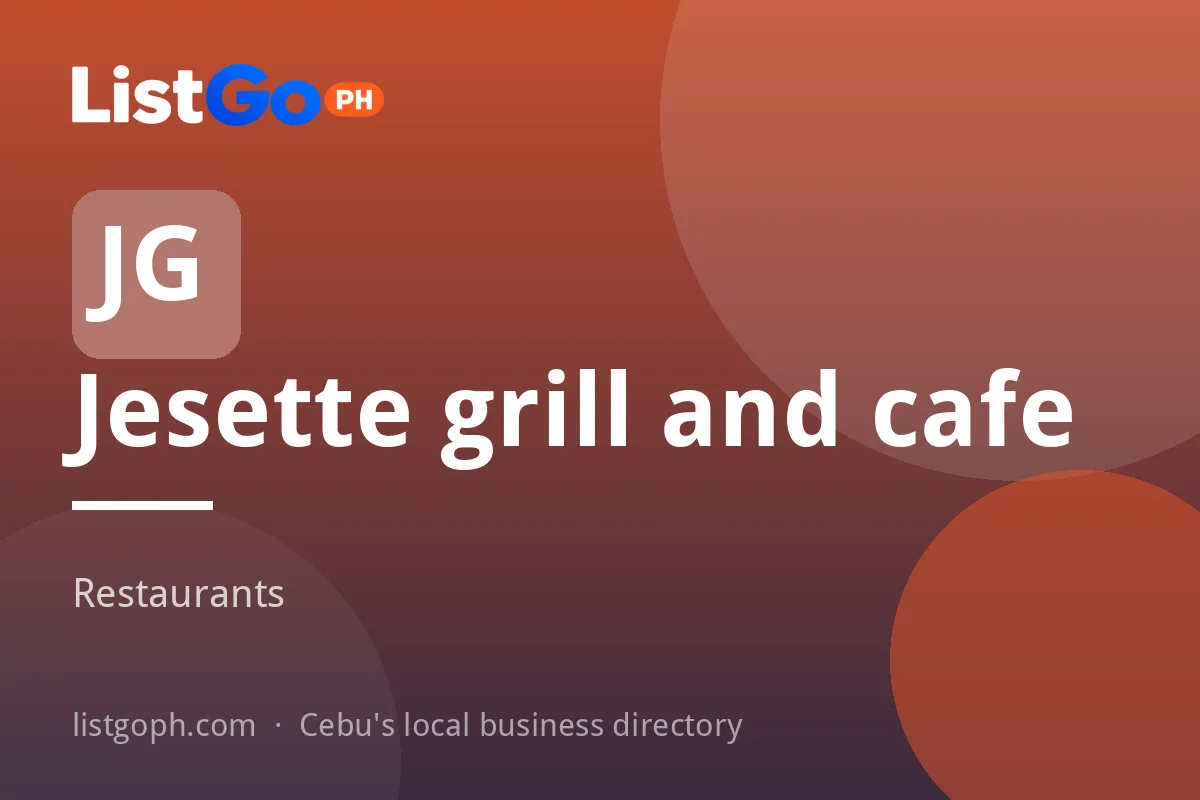 Jesette grill and cafe