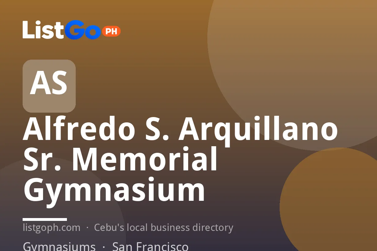 Alfredo S. Arquillano Sr. Memorial Gymnasium