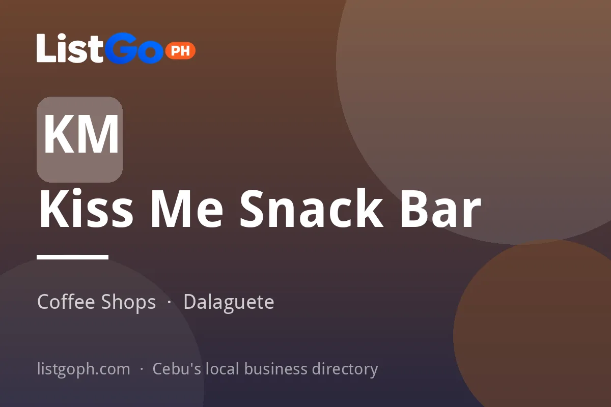 Kiss Me Snack Bar