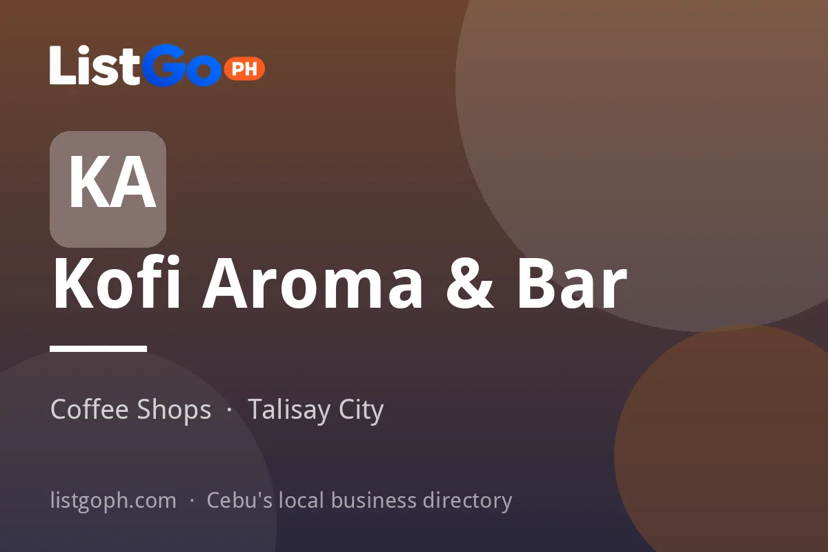 Kofi Aroma & Bar