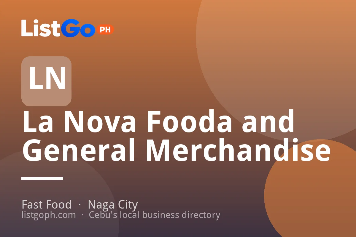 La Nova Fooda and General Merchandise
