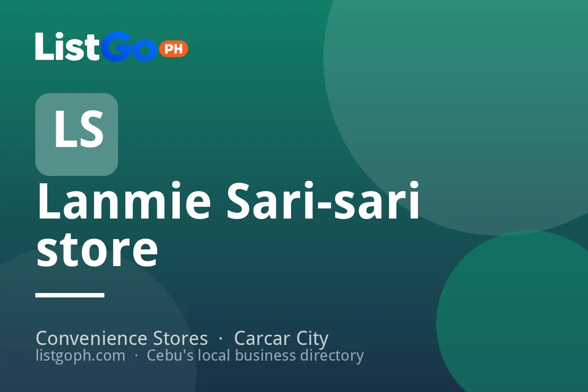 Lanmie Sari-sari store