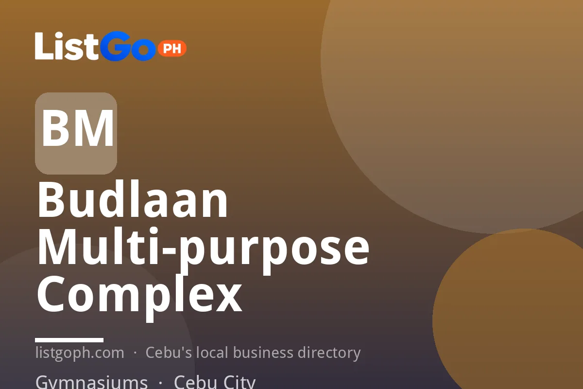 Budlaan Multi-purpose Complex