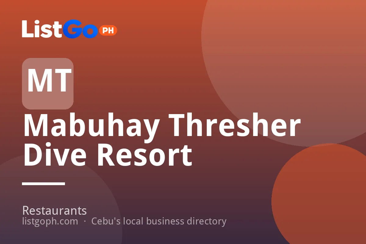 Mabuhay Thresher Dive Resort