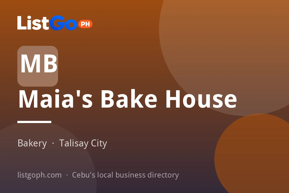 Maia's Bake House