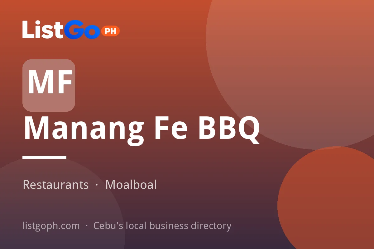 Manang Fe BBQ