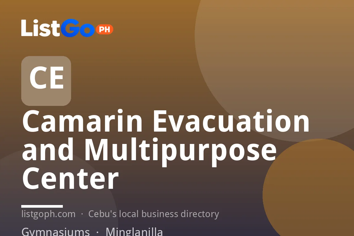 Camarin Evacuation and Multipurpose Center