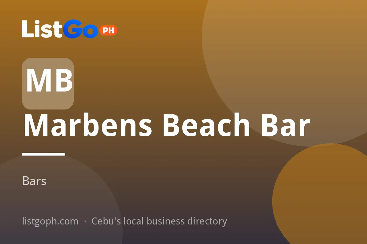 Marbens Beach Bar