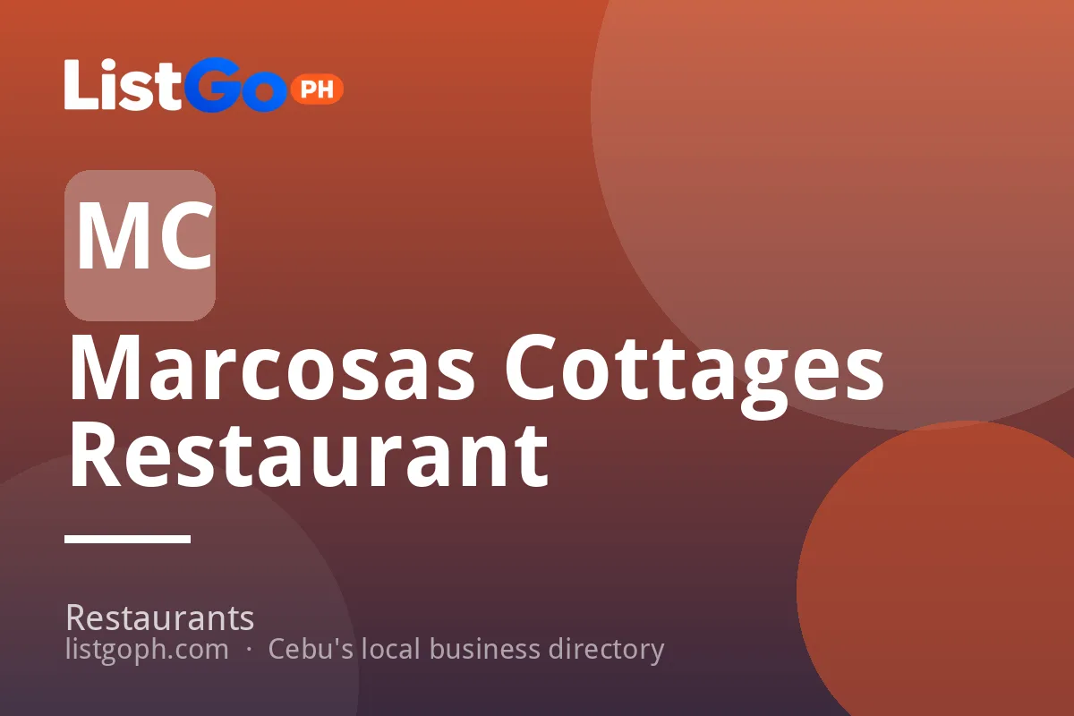 Marcosas Cottages Restaurant