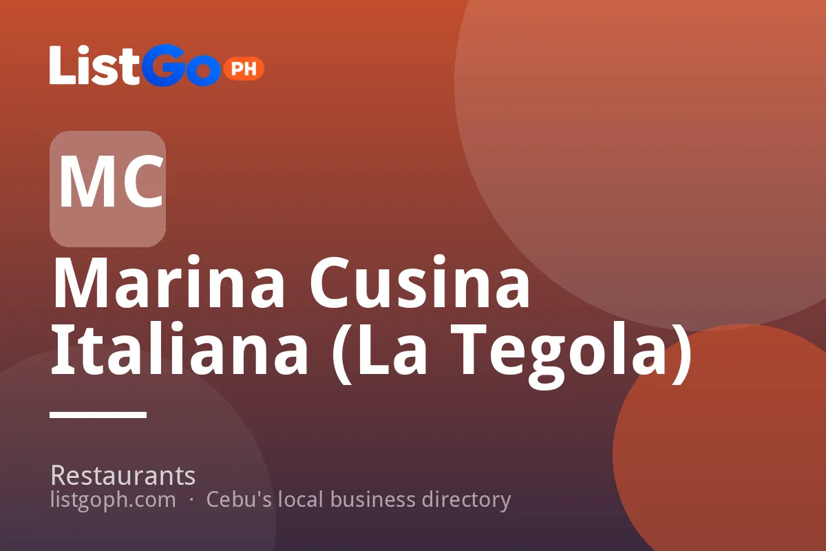 Marina Cusina Italiana (La Tegola)