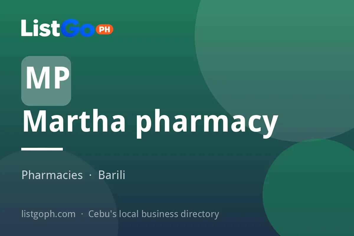 Martha pharmacy