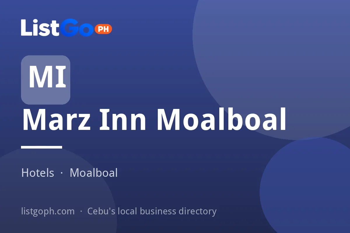 Marz Inn Moalboal