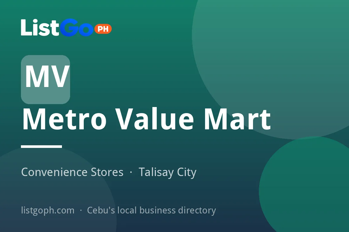 Metro Value Mart