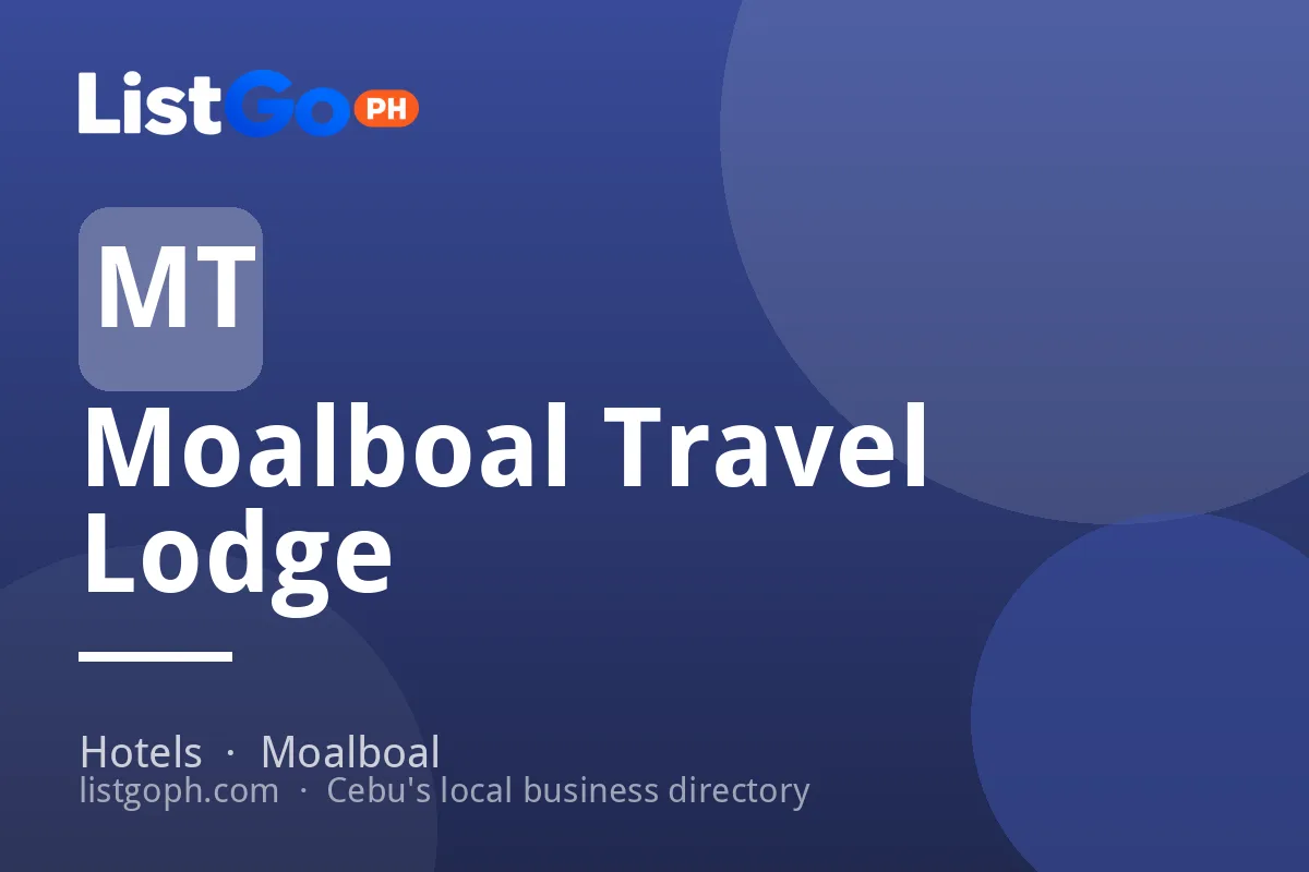 Moalboal Travel Lodge