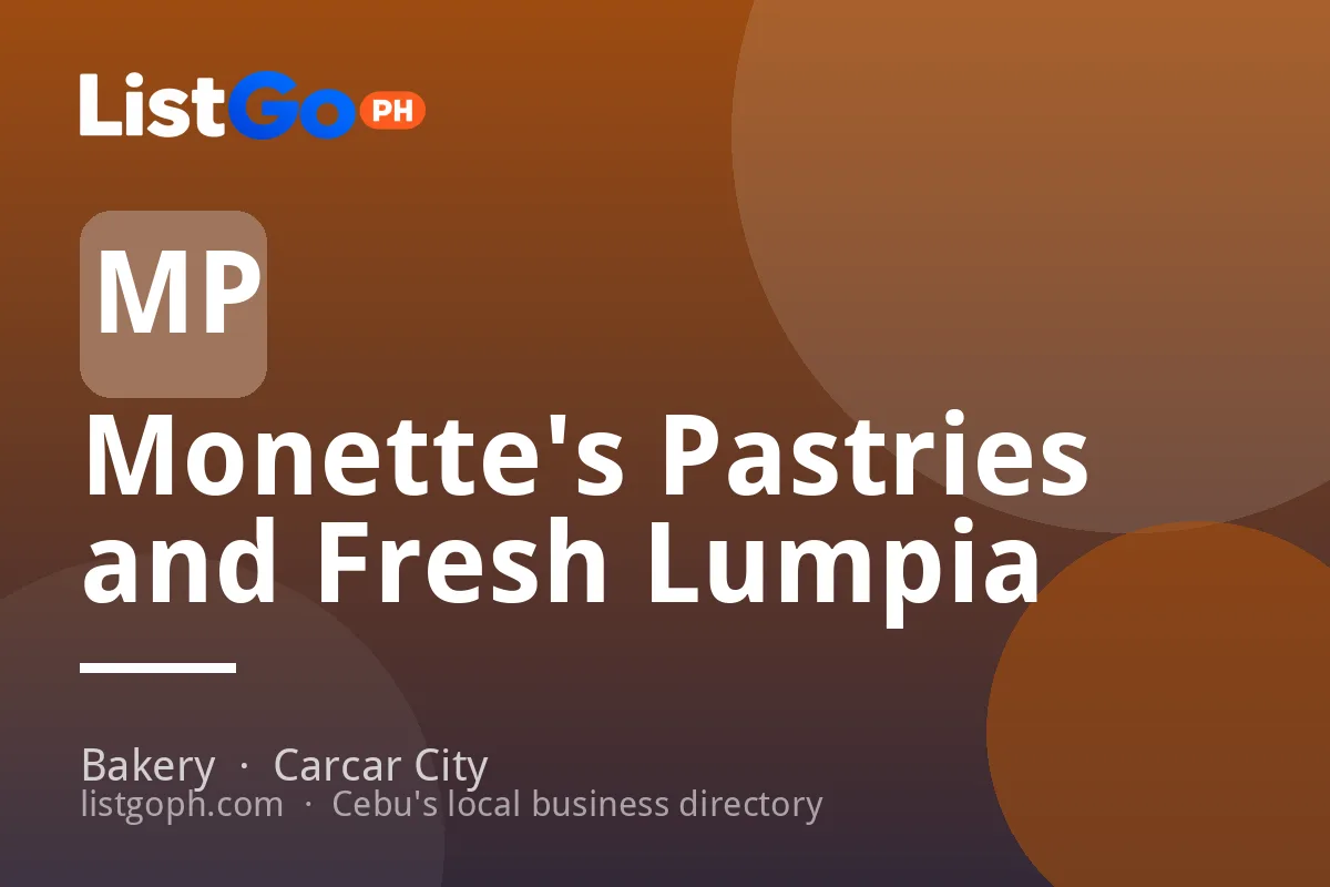 Monette's Pastries and Fresh Lumpia