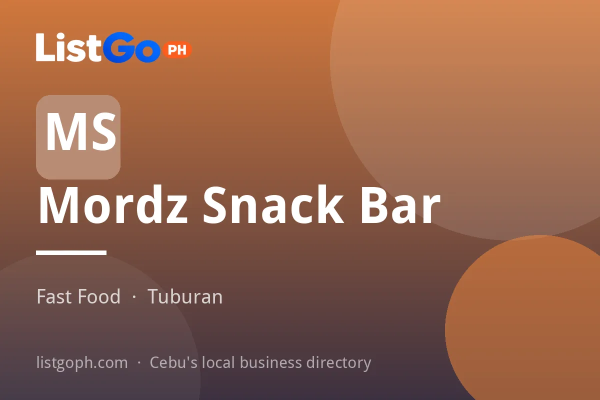 Mordz Snack Bar