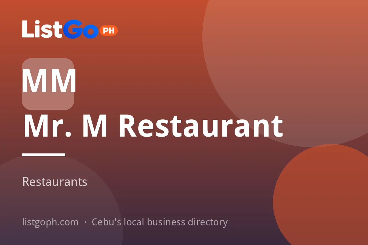 Mr. M Restaurant