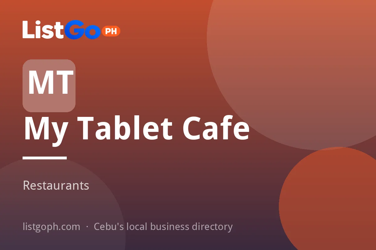 My Tablet Cafe