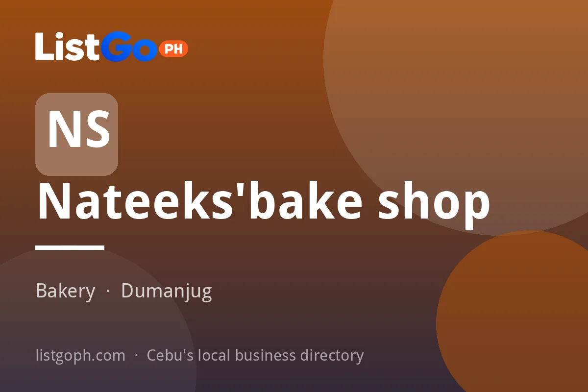 Nateeks'bake shop