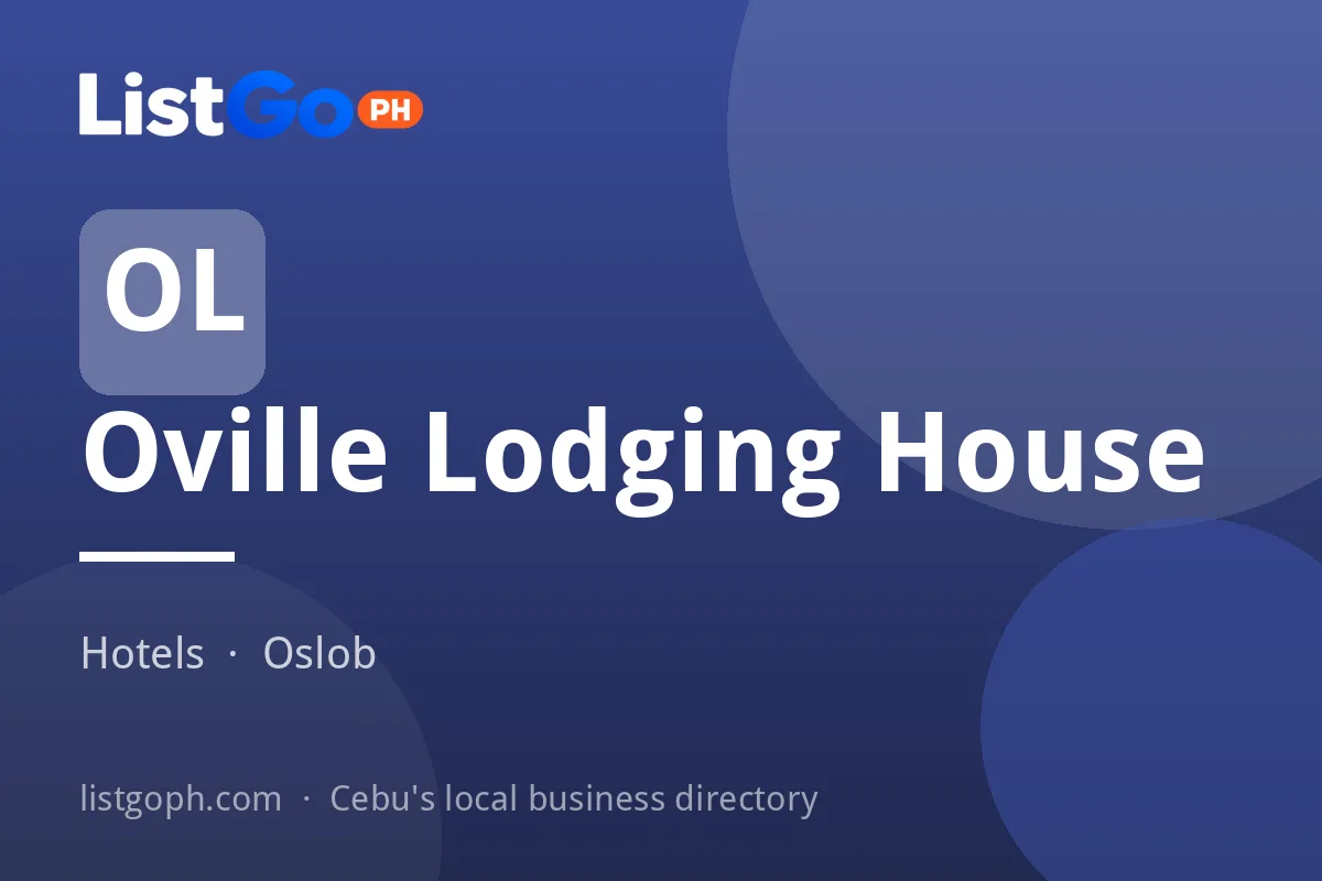 Oville Lodging House
