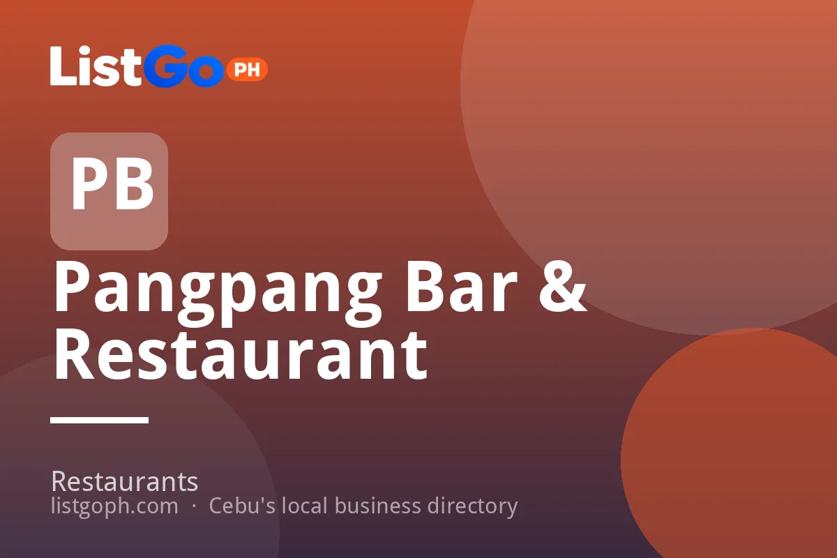 Pangpang Bar & Restaurant