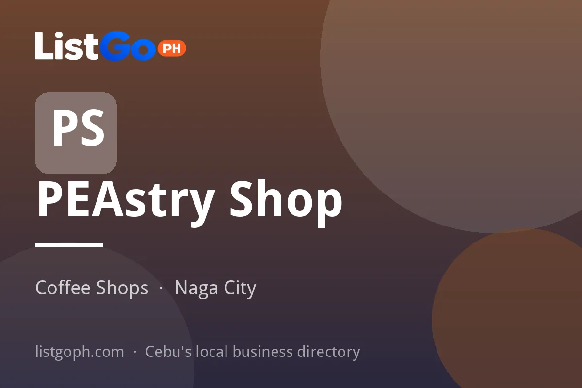 PEAstry Shop