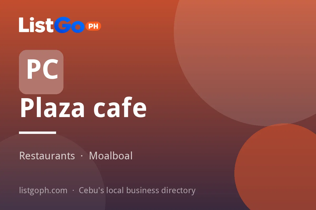 Plaza cafe