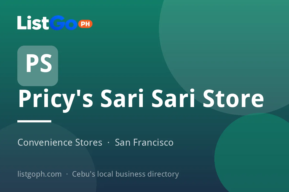 Pricy's Sari Sari Store