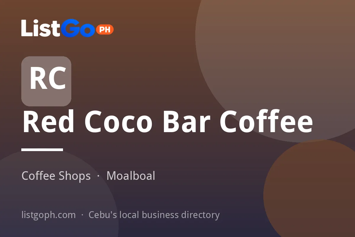 Red Coco Bar Coffee