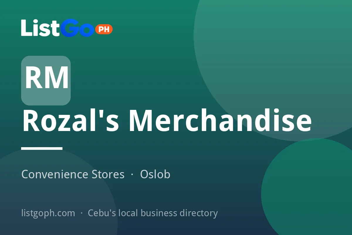 Rozal's Merchandise