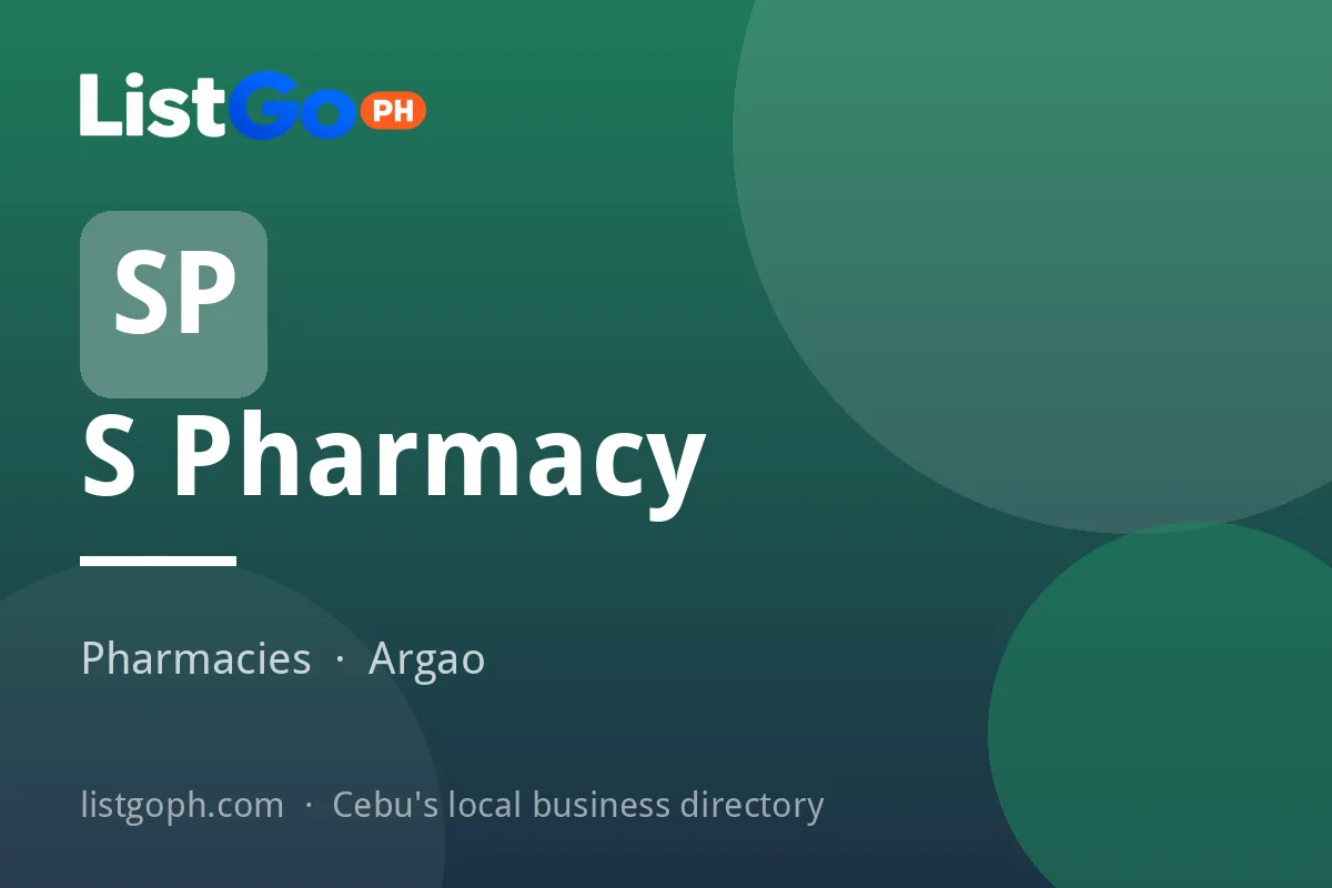 S Pharmacy