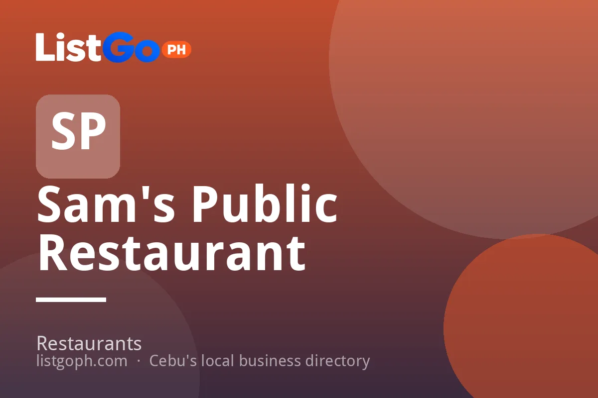 Sam's Public Restaurant
