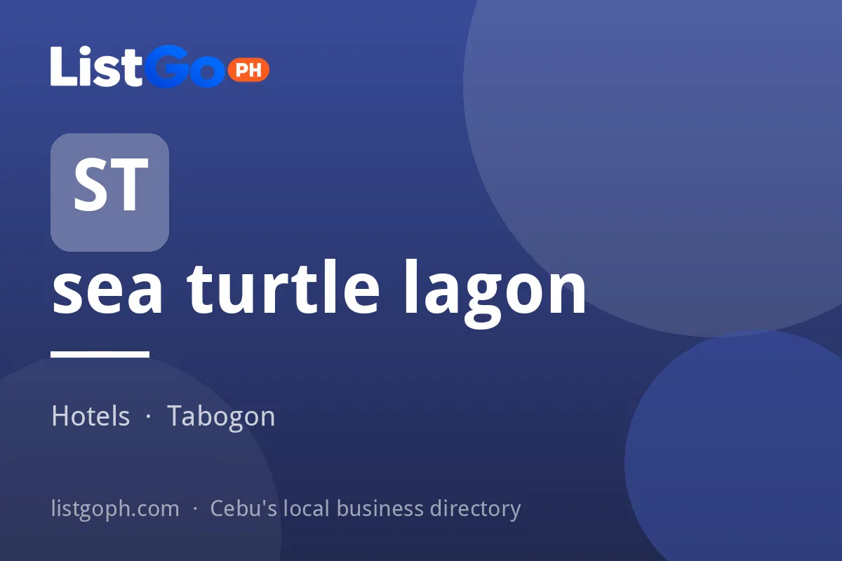 sea turtle lagon